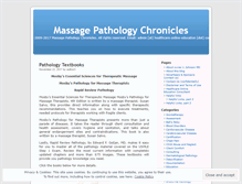 Tablet Screenshot of massage-pathology-chronicles.com